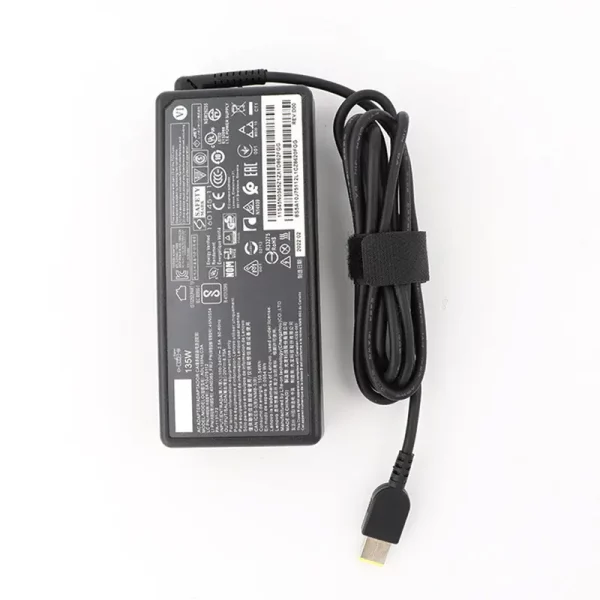 Carregador Lenovo 135W 20V 6.75A Yellow USB Pin